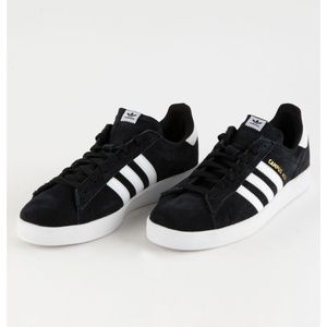 Adidas Campus black suede sneakers M6/W7-7.5